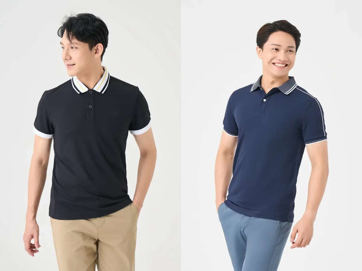 Áo polo nam cafe YODY