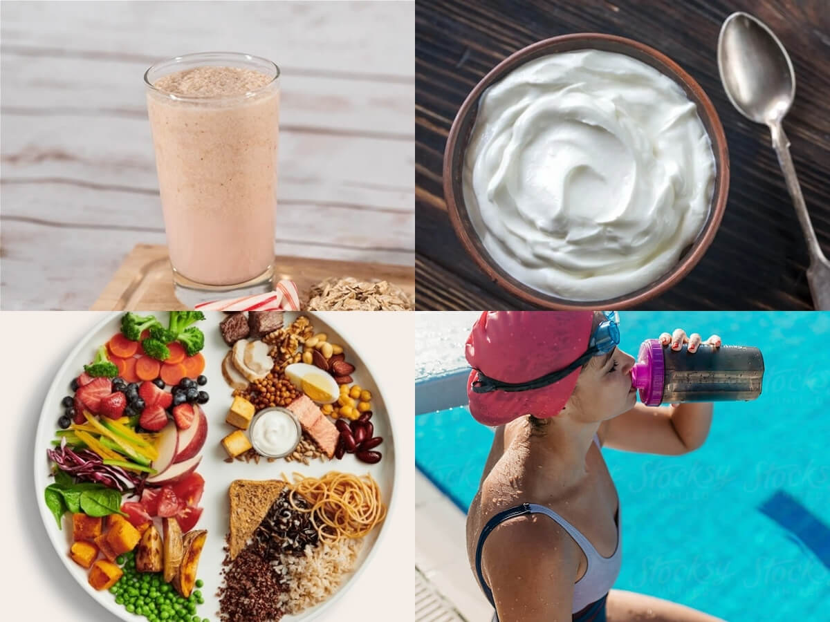 Chế độ dinh dưỡng khoa học cho người bơi lội giảm cân