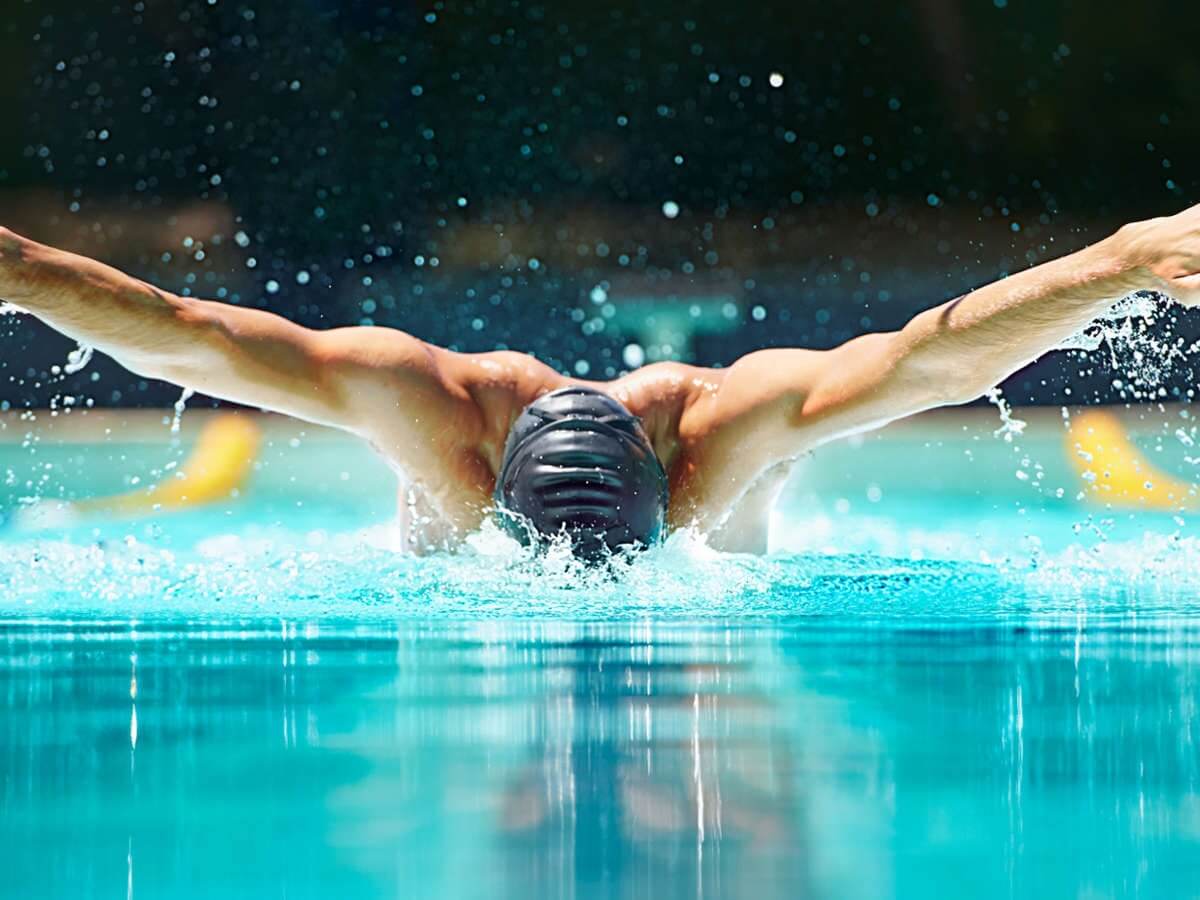 bơi bướm là kiểu bơi có tác dụng đốt calo mạnh nhất