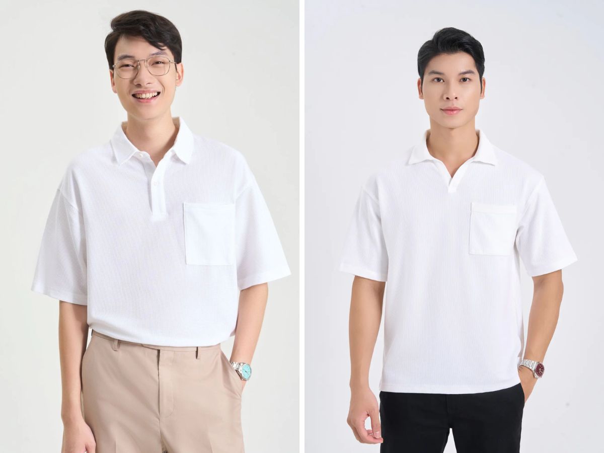 Thêm bảnh với polo nam của Canifa