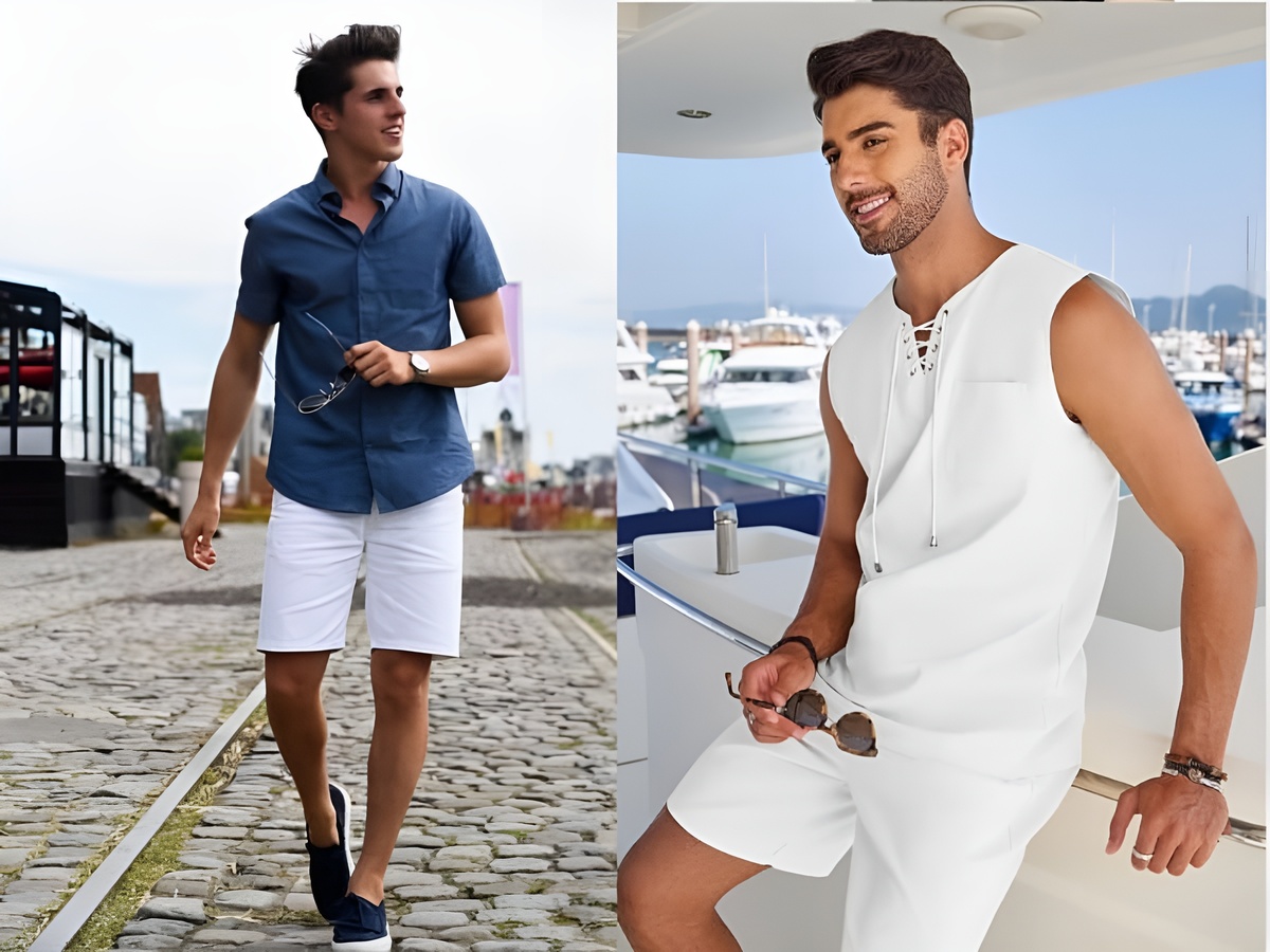 Phối đồ với quần short jean không chỉ giúp bạn trông năng động mà còn tạo nên phong cách cá nhân cuốn hút