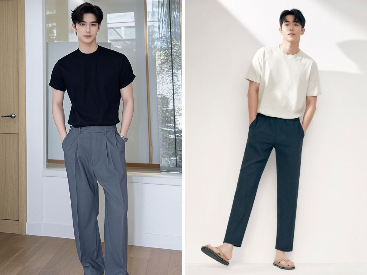 Outfit năng động với tóc two block 4/6