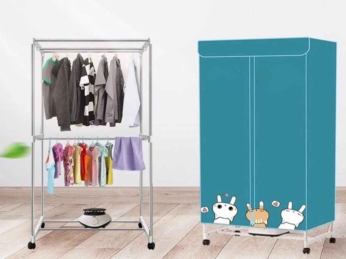 Tháo khung máy sấy quần áo đứng