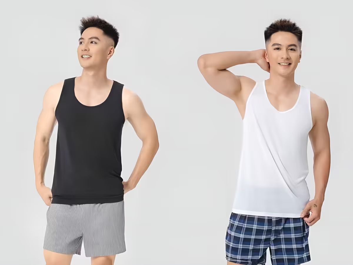 Các kiểu đồ ngủ ngắn nam