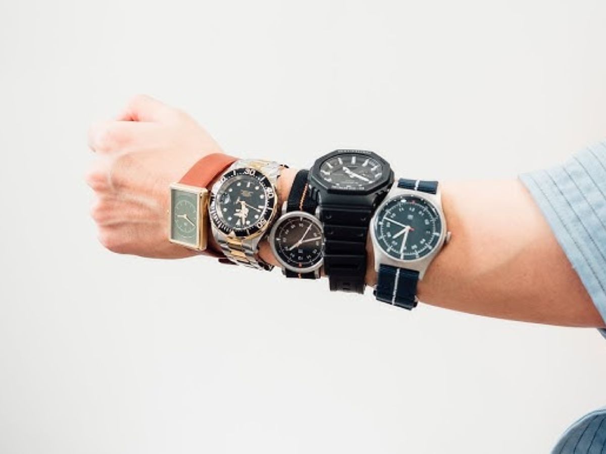 Các kích cỡ cổ tay với size mặt đồng hồ