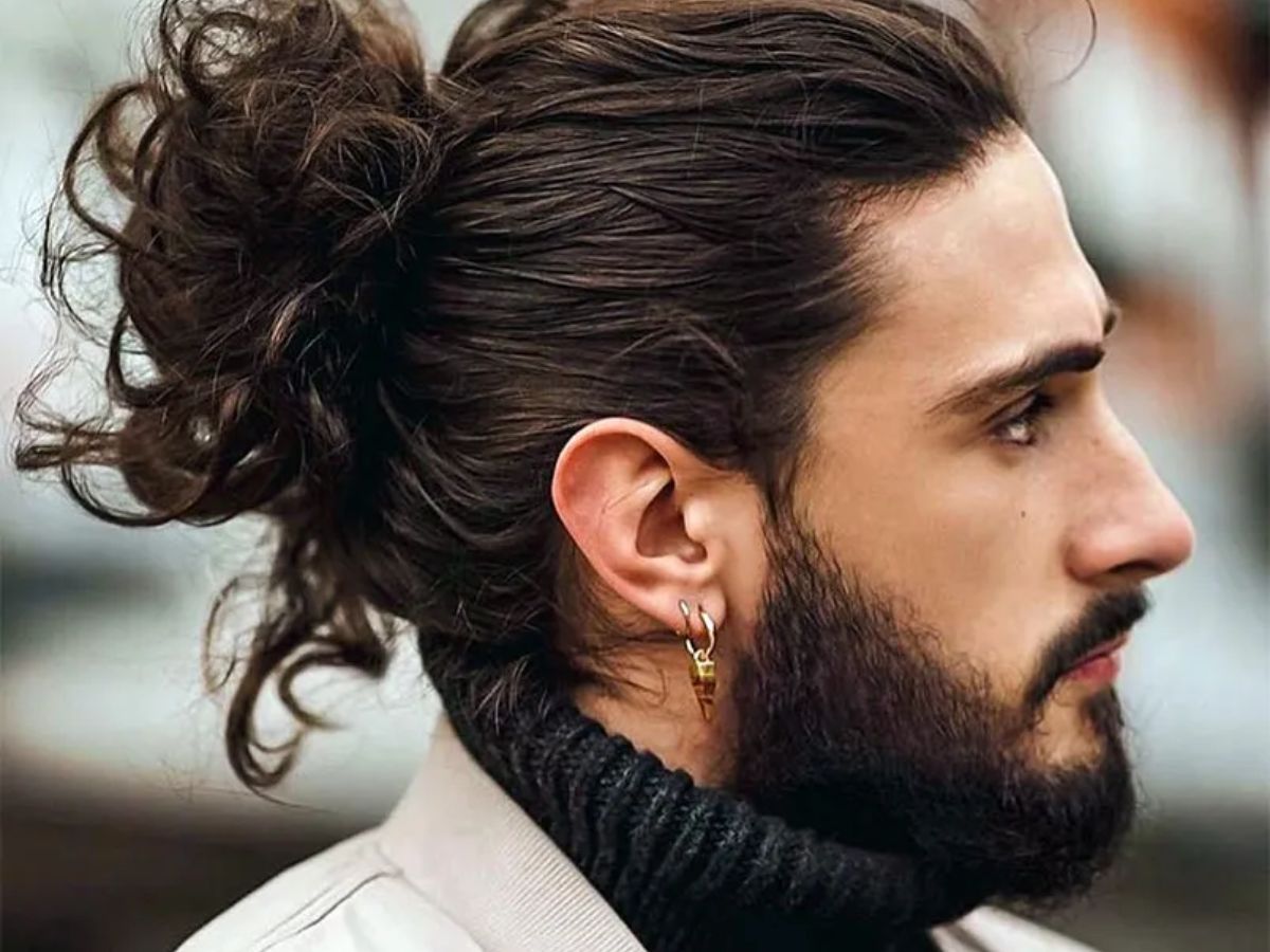 Tóc đuôi ngựa cho tóc xoăn 