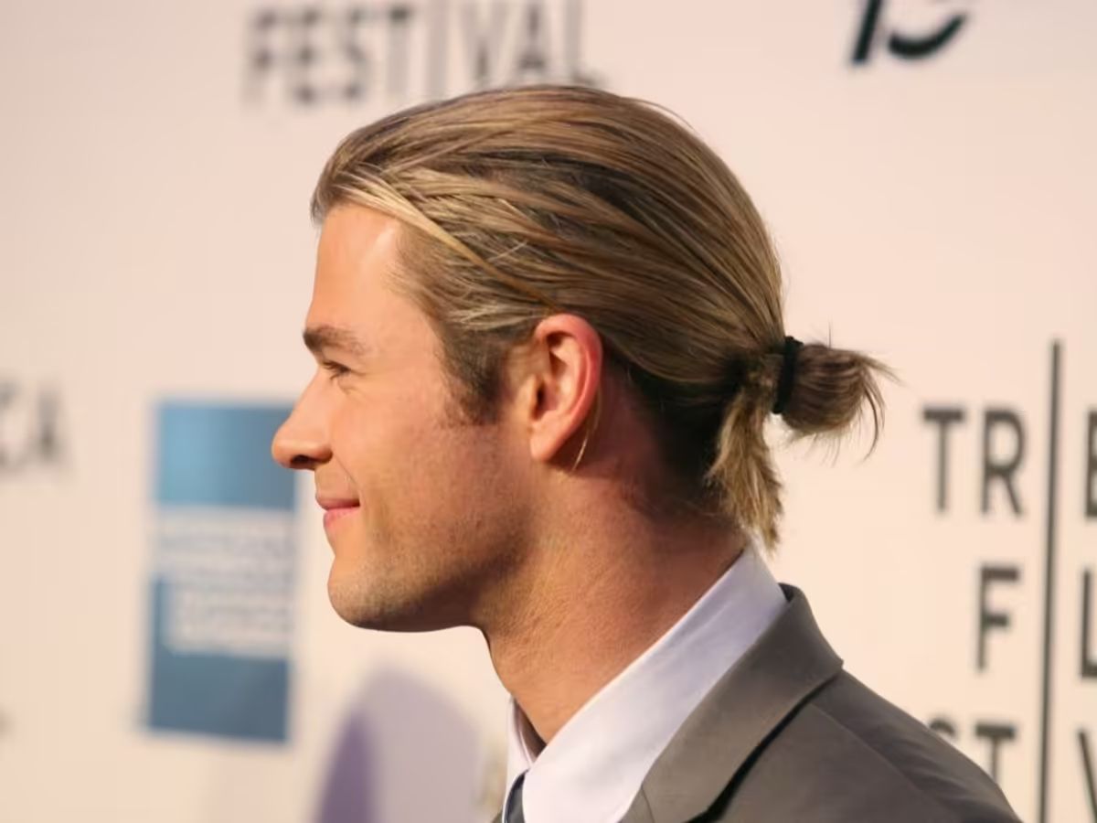 Tóc đuôi ngựa nam buộc thấp 