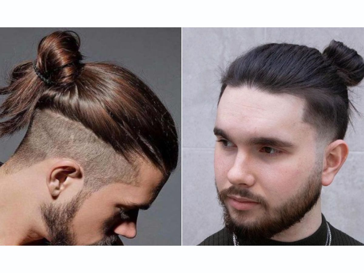 Tóc đuôi ngựa Half Man Bun 