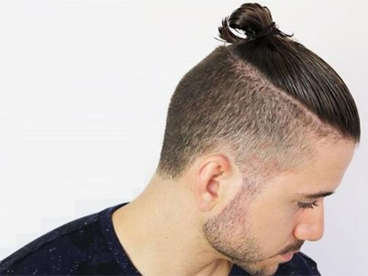 Kiểu tóc undercut buộc đuôi ngựa