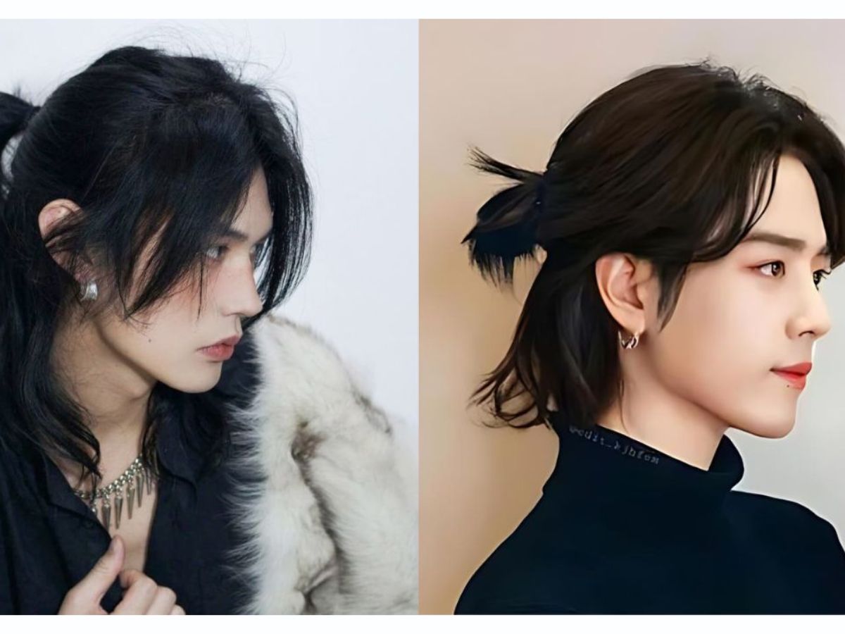 Kiểu tóc đuôi ngựa nam dạng hộp 