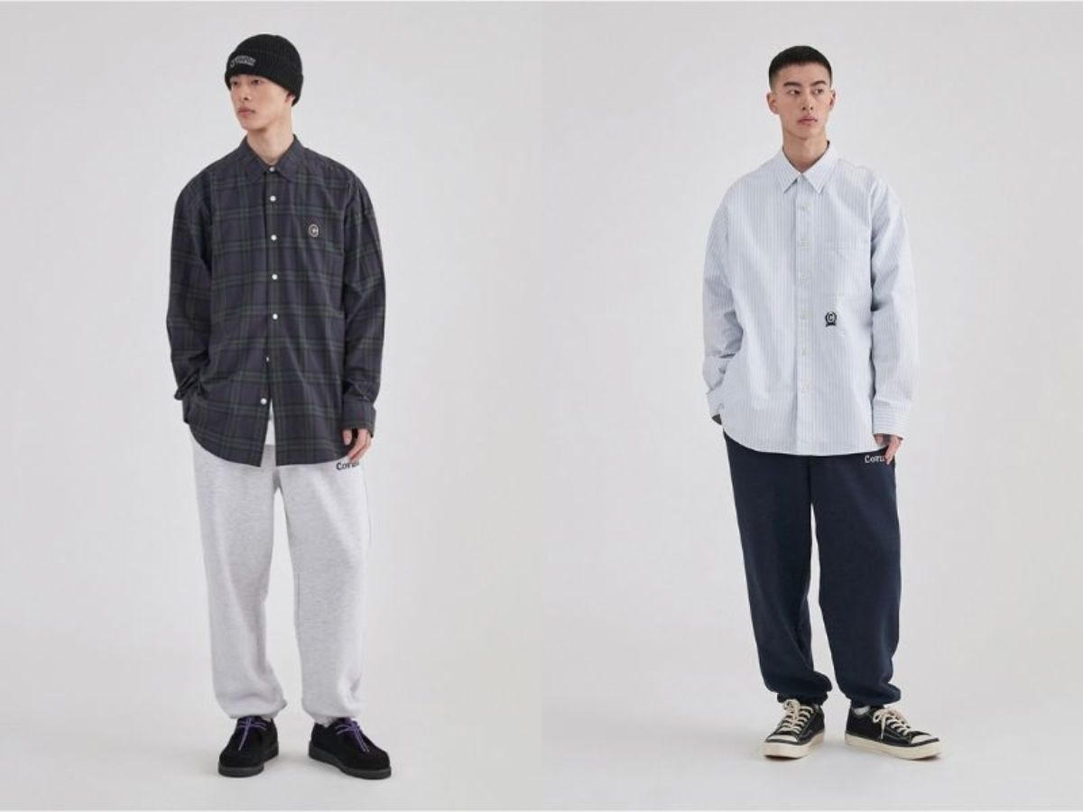 top áo sơ mi oversize nam