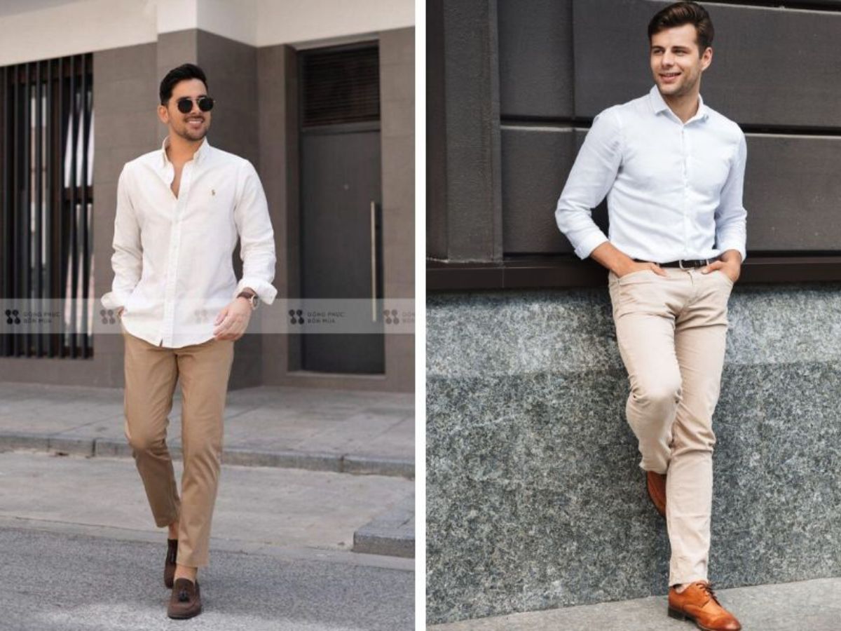 top áo sơ mi oversize nam