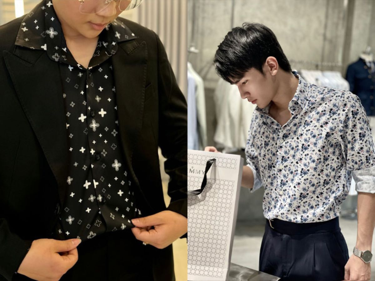 top áo sơ mi oversize nam