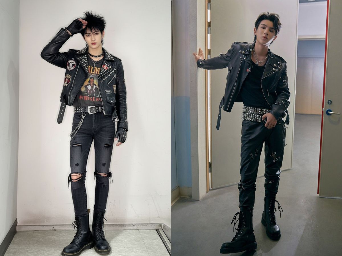 Phối đồ theo phong cách punk rock