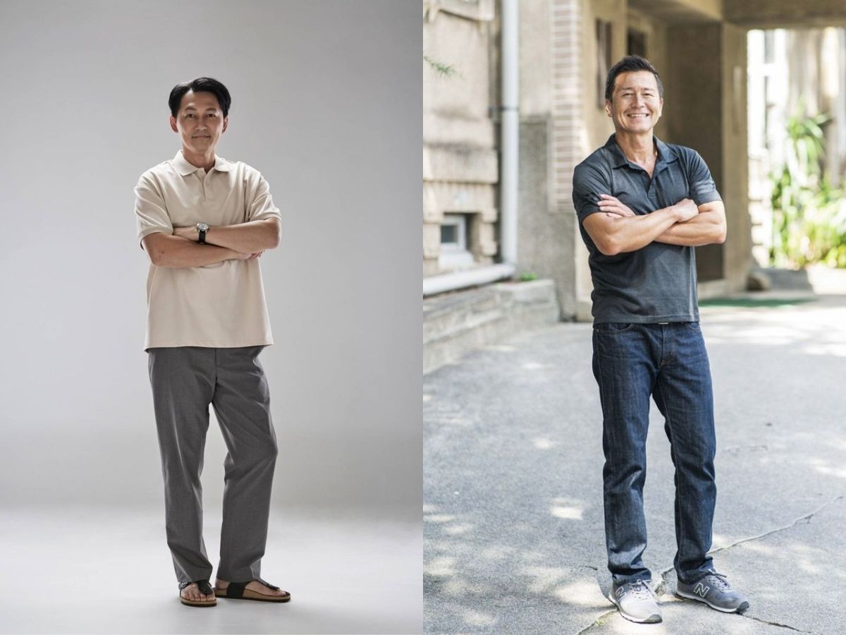 Nam trung niên nên chọn trang phục rộng rãi, thoải mái