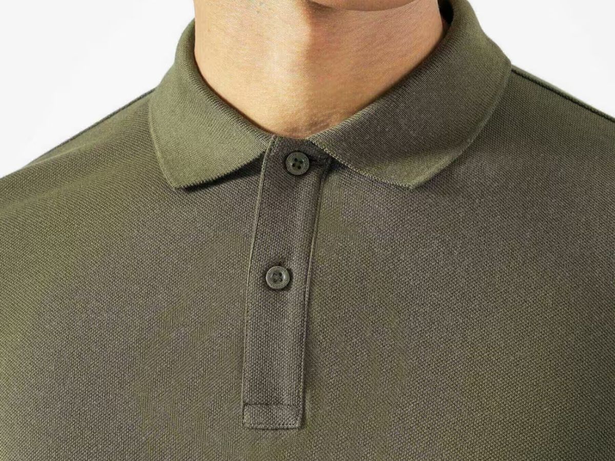 Trang phục nam trung niên mùa hè bằng vải cotton