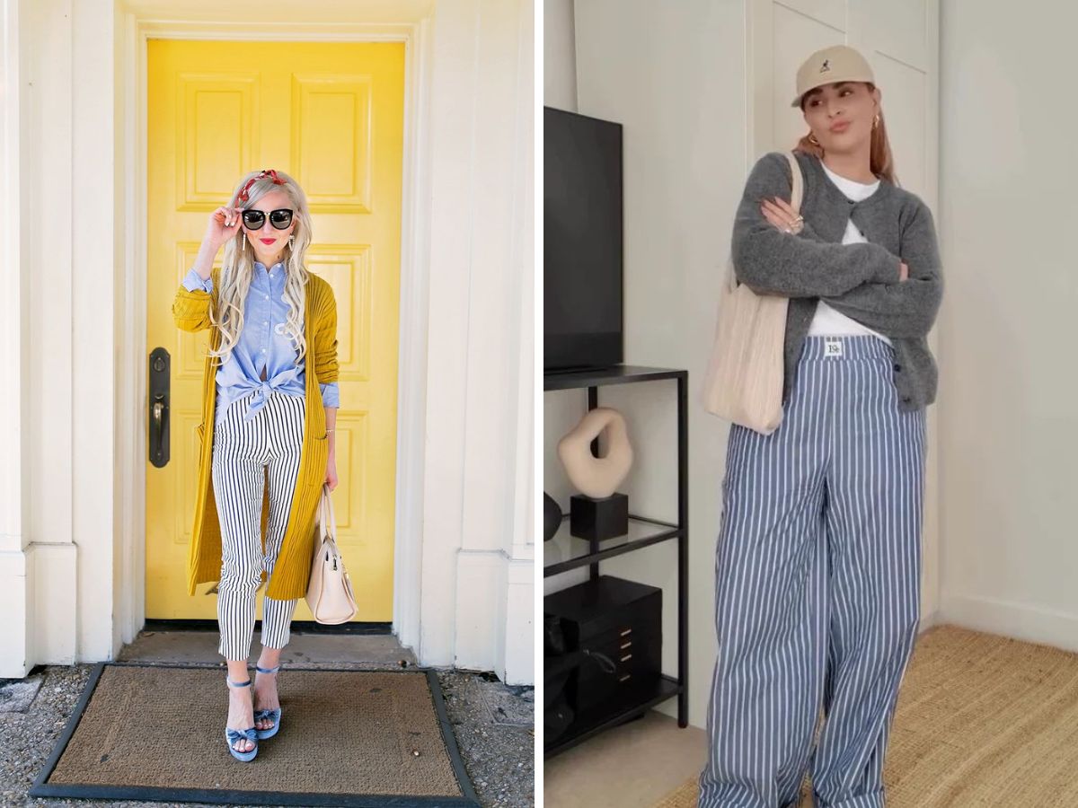 Cardigan hoặc áo len mỏng dễ dàng kết hợp với áo thun hoặc sơ mi bên trong