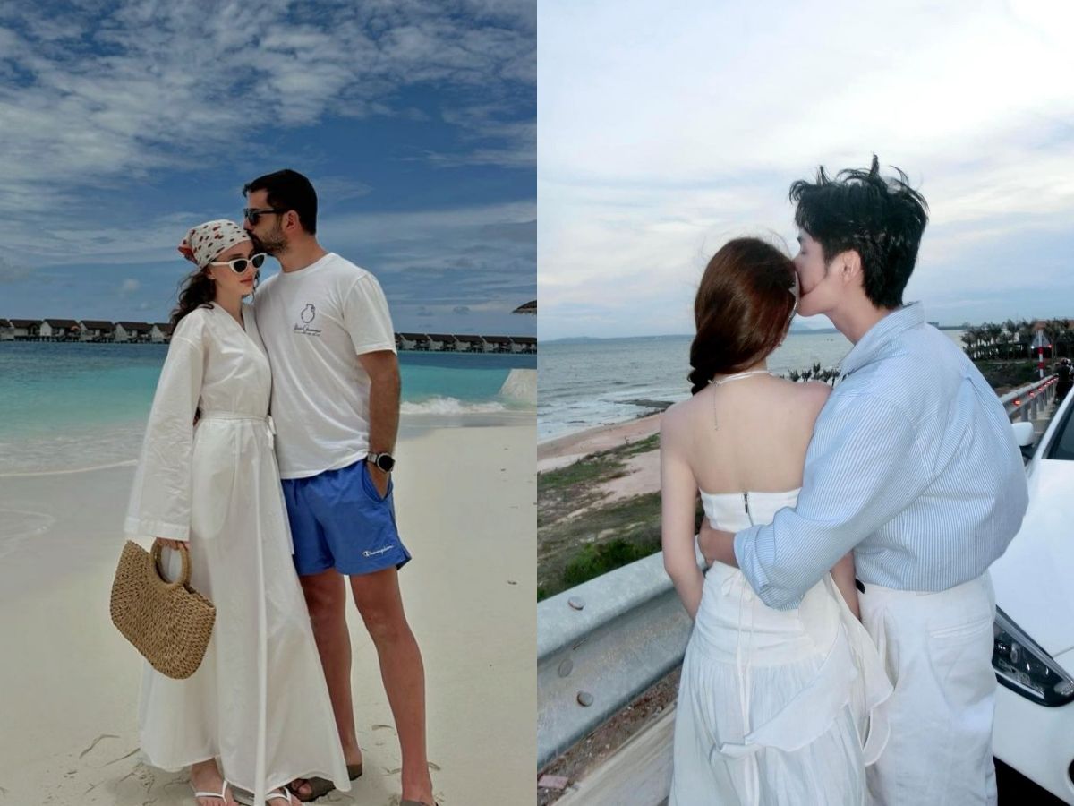 Đừng ngần ngại tạo dáng hôn khi chụp ảnh đôi