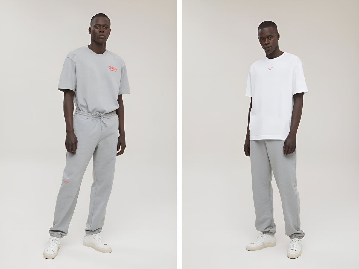 Mix áo phông oversized nam với quần jogger thun