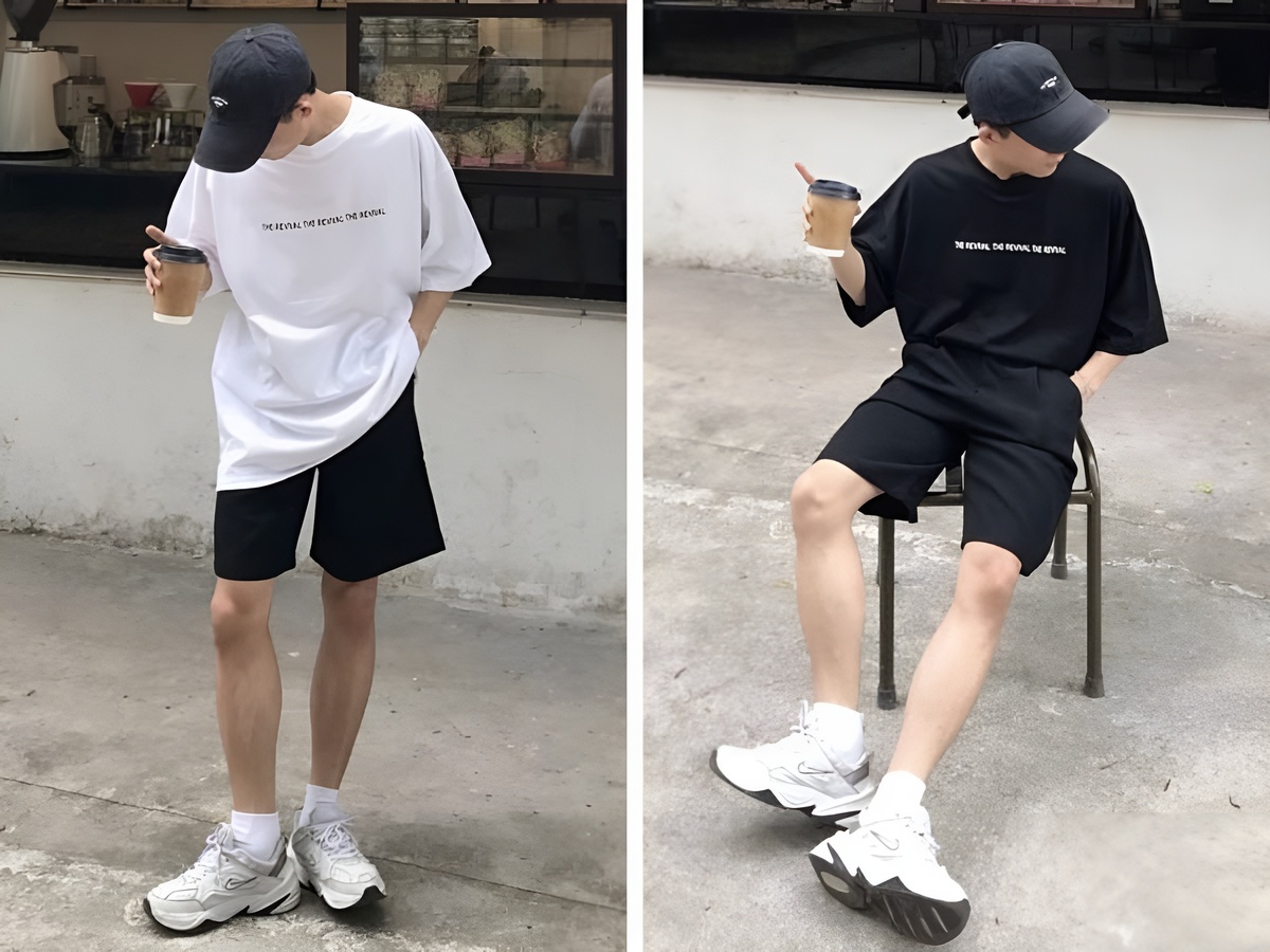 Phối cùng giày thể thao hoặc giày sneaker để thật cool