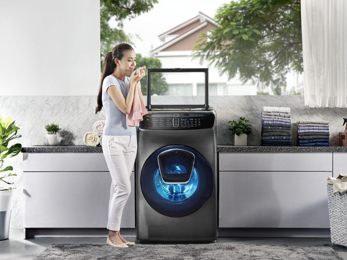 Máy cửa trên thuộc phân loại kiểu máy giặt phổ biến nhất