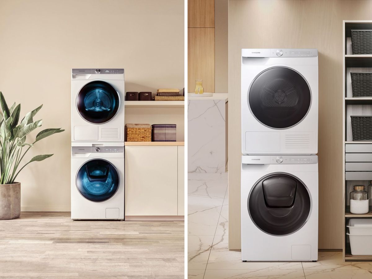 Mặt giặt sấy giúp tối ưu thời gian, đảm bảo quần áo thơm tho ngay sau khi giặt