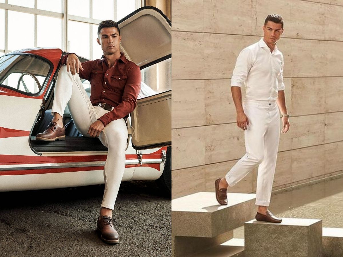 Ronaldo luôn chăm chút vẻ ngoài kỹ lưỡng