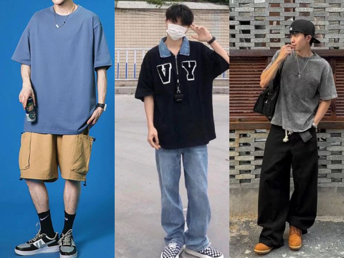 Công thức phối đồ đinh cho phong cách Oversized