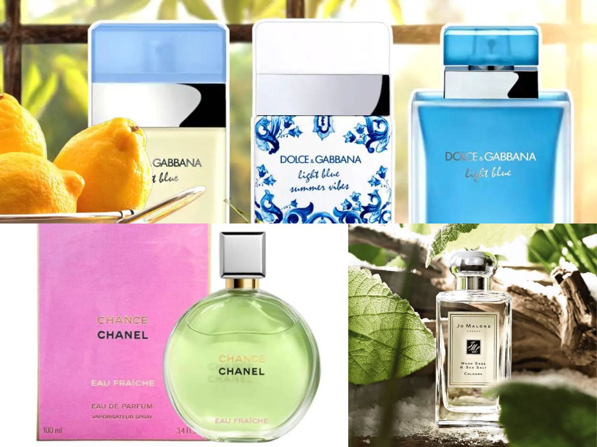 Nước hoa cho phái đẹp tươi mát, sảng khoái và năng động