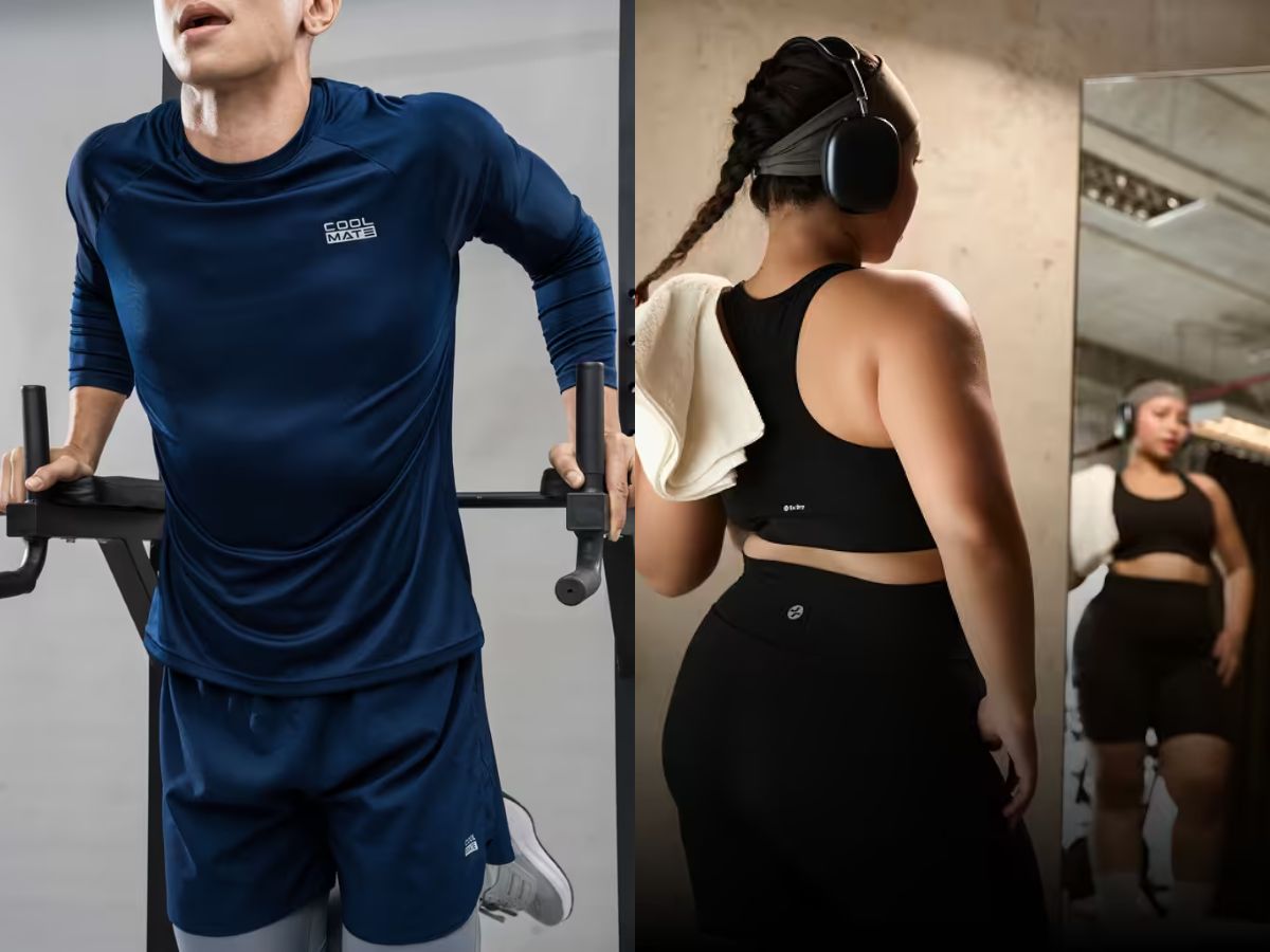 Kết hợp dùng nước hoa cùng trang phục thể thao Coolmate