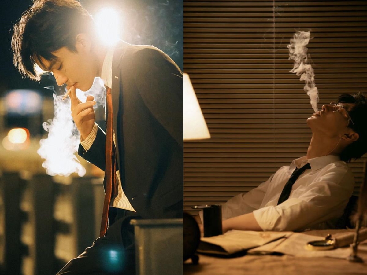 Chụp ảnh cực “nghệ” với làn khói thuốc