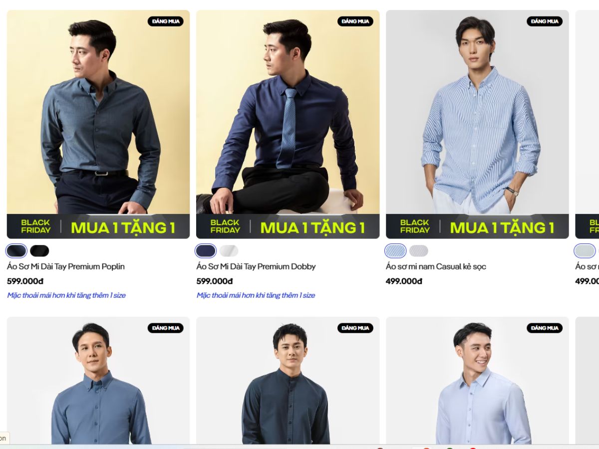 Thêm bảnh bao với hàng loạt item sơ mi từ Coolmate