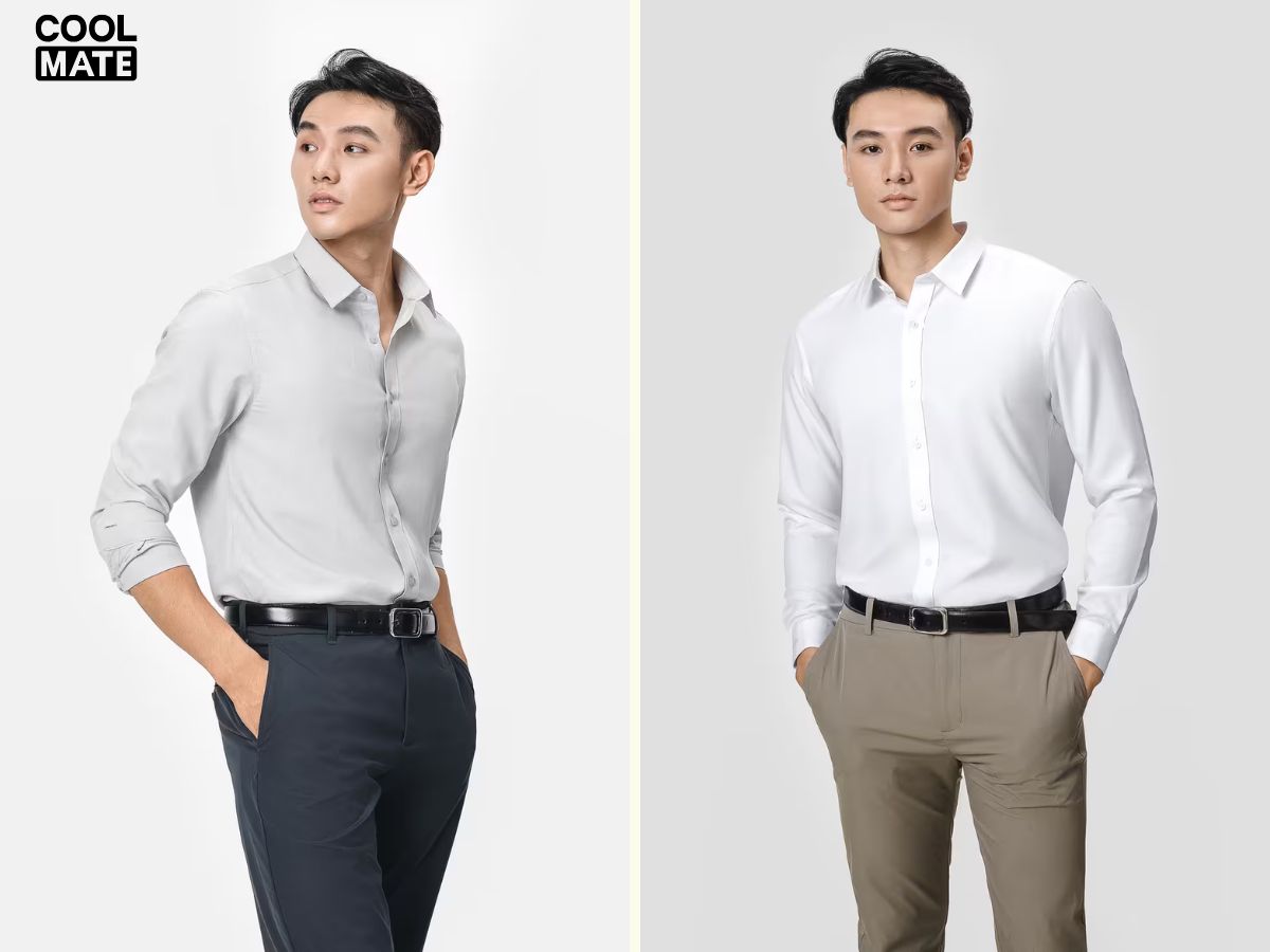 Mỗi tông da sẽ có cách chọn màu áo sơ mi cho nam phù hợp