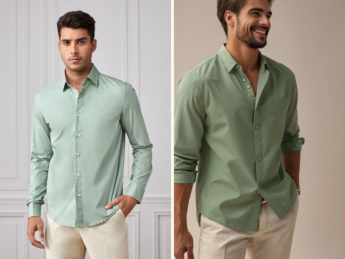 Thêm tươi mới với áo xanh pastel