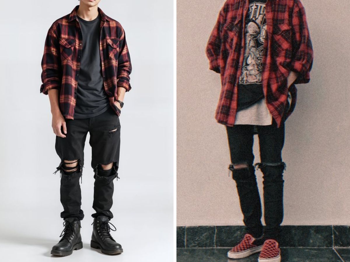 Mặc đẹp với quần jeans đen nam không khó