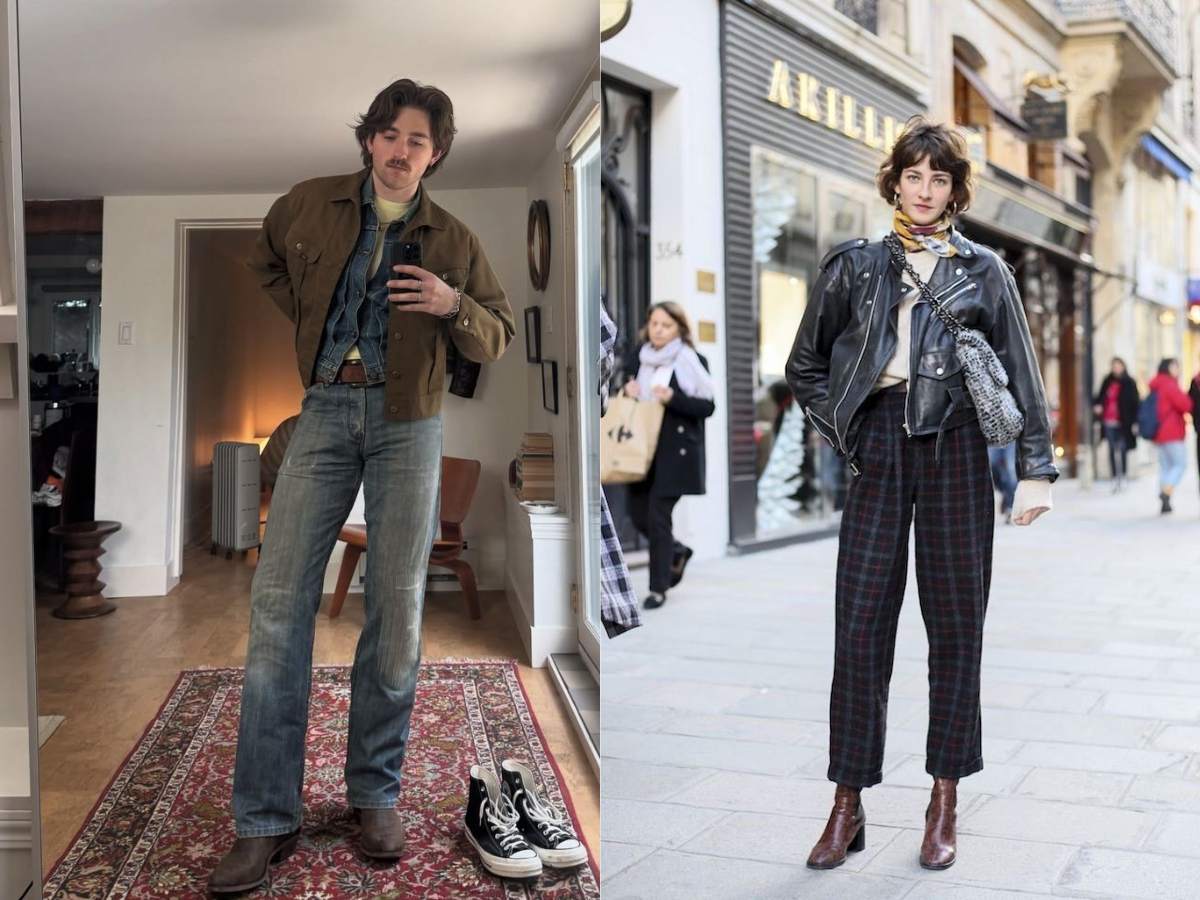 Cách phối đồ nhiều lớp phong cách hipster