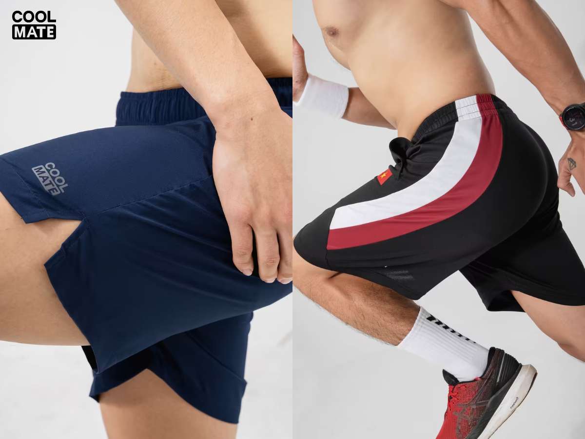 Quần short thể thao co giãn 4 chiều