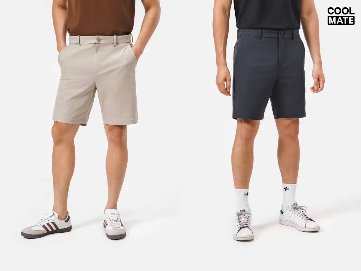 Quần short nam kaki Excool