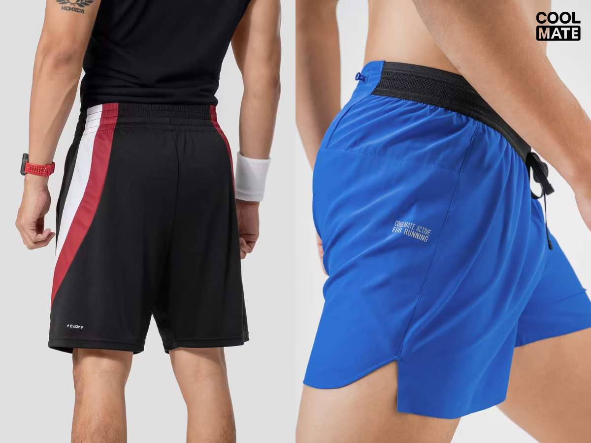 Quần short nam công nghệ thể thao mới