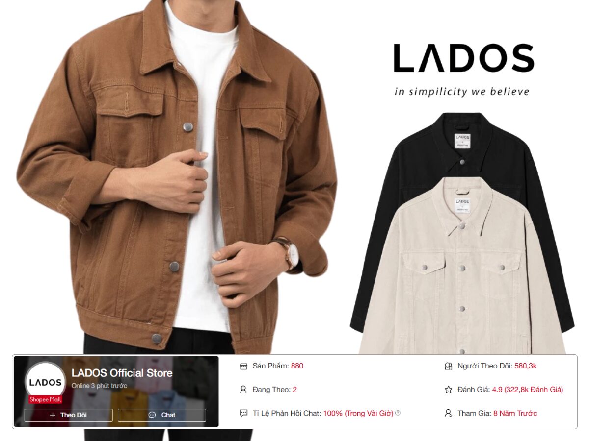 Áo khoác nam của LADOS