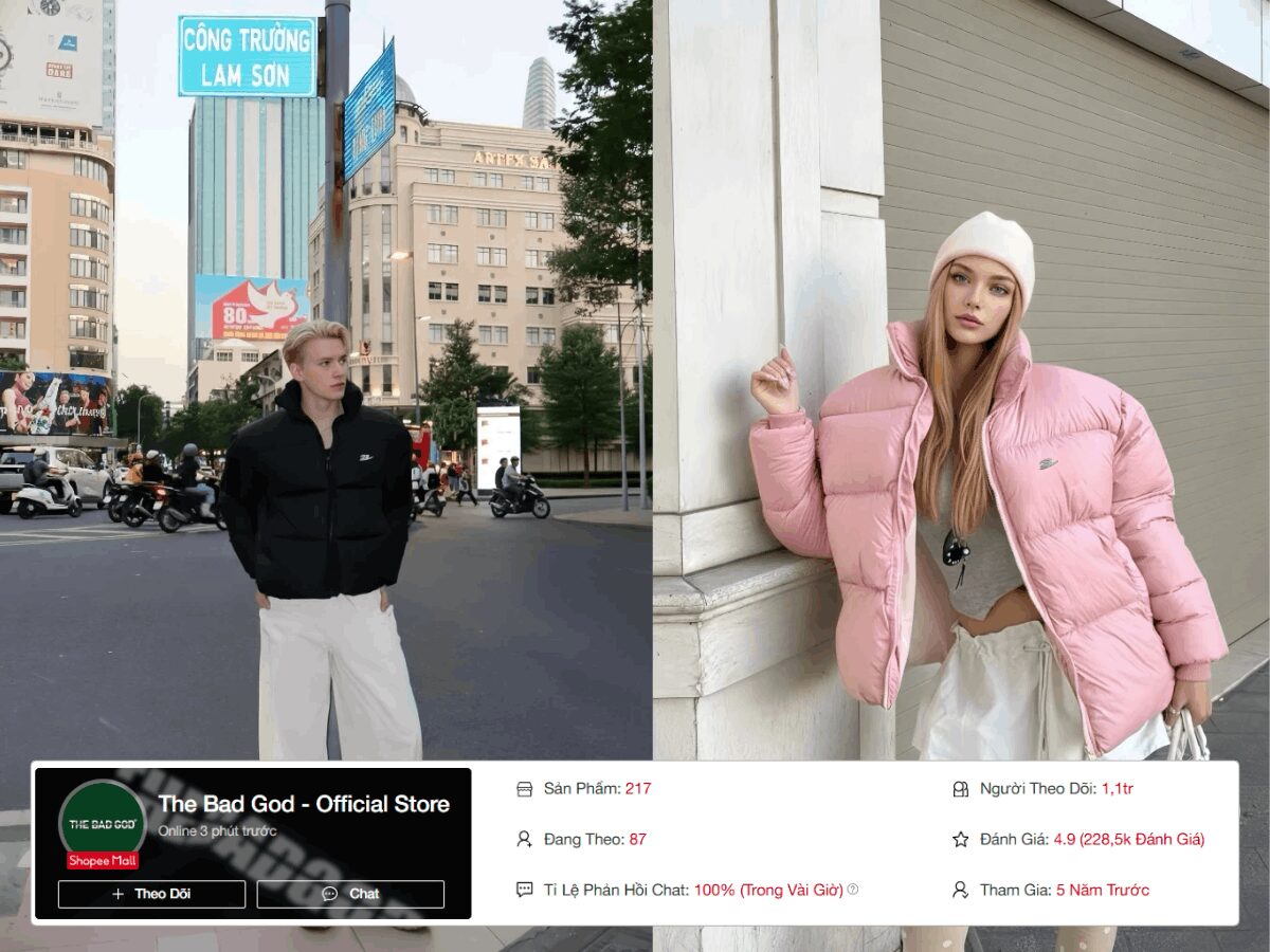 Áo khoác unisex của The Bad God