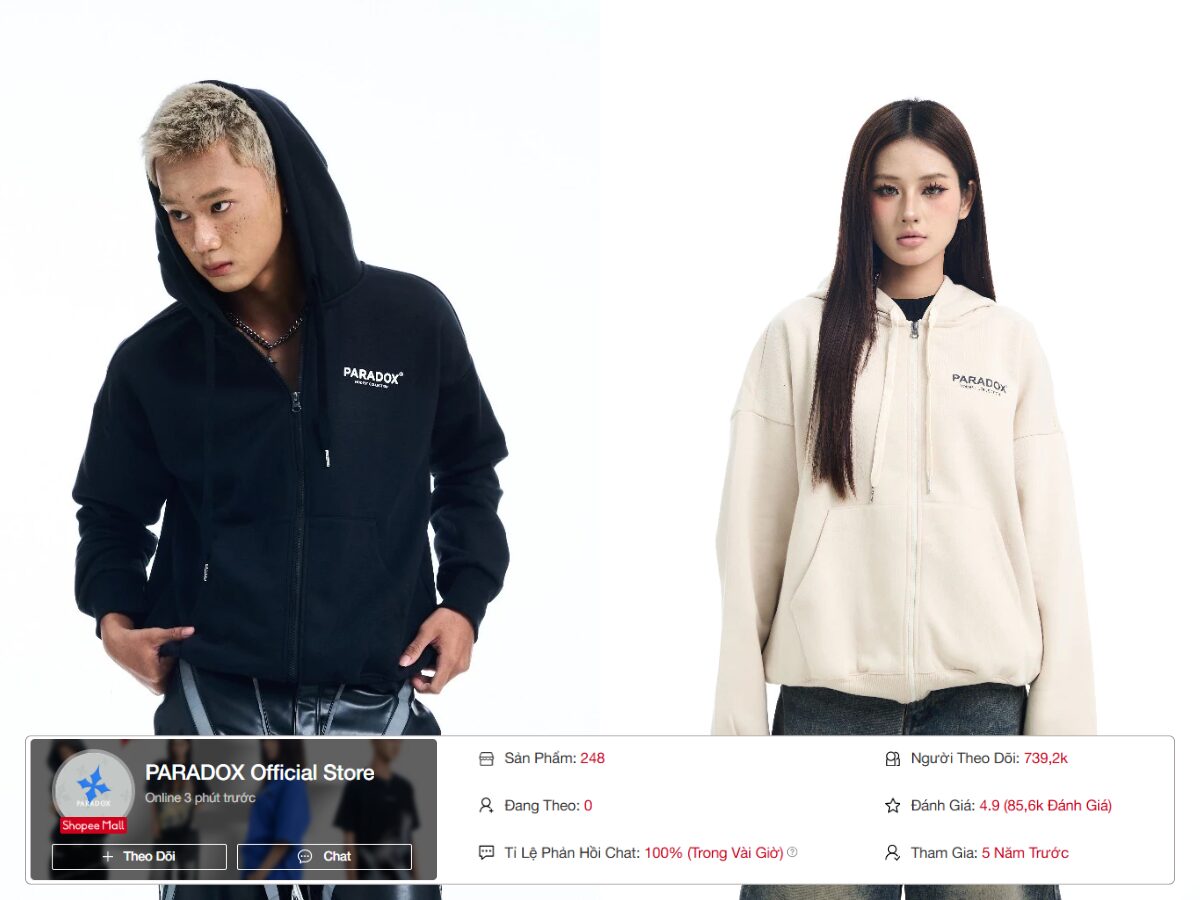 Áo khoác unisex của PARADOX