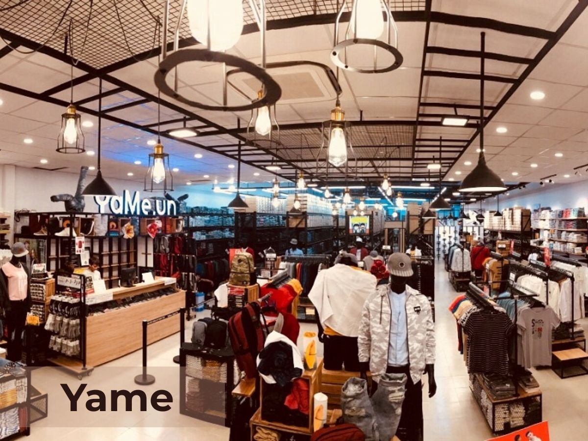 Không gian của cửa hàng Yame tại Sài Gòn