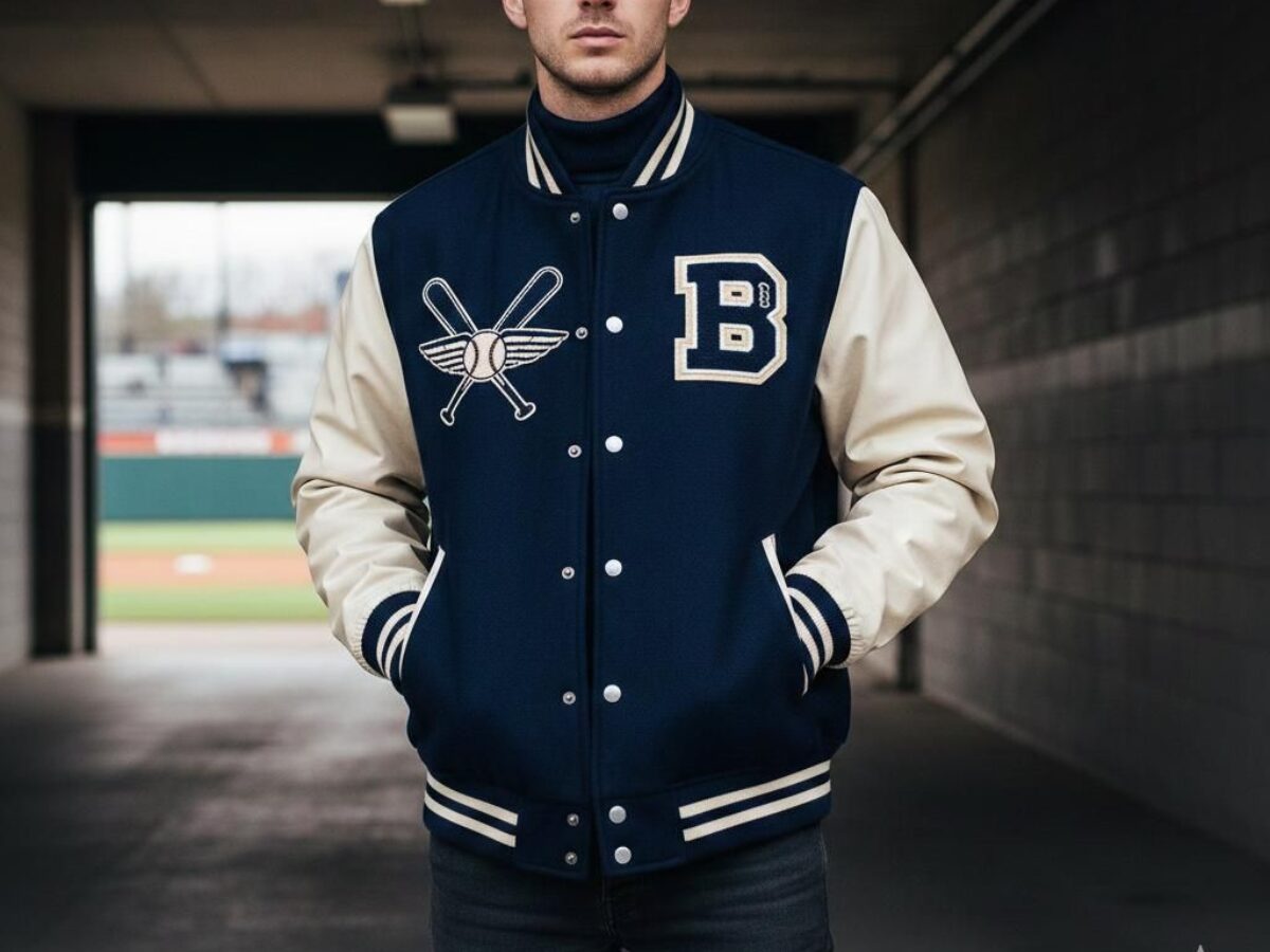 Phối đồ với áo khoác bóng chày theo phong cách phá cách