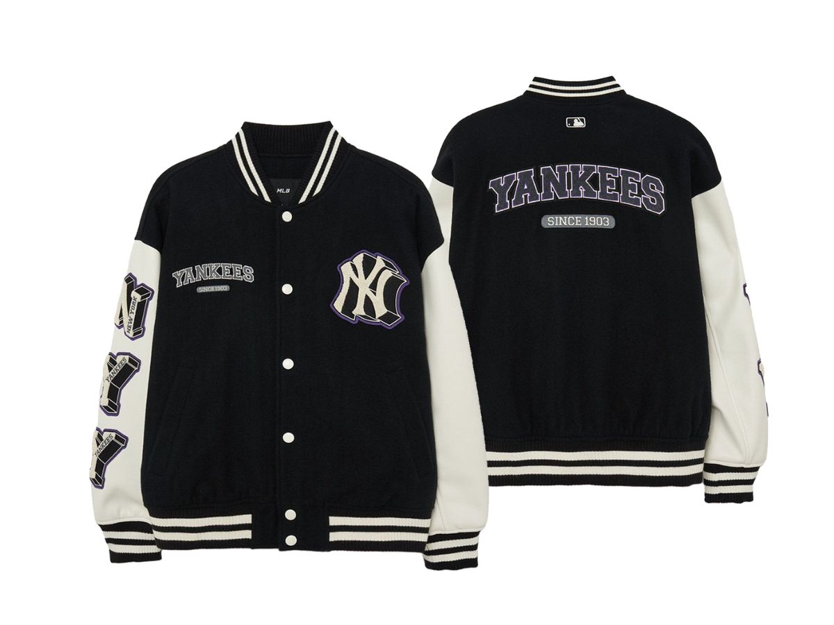 MLB - Áo khoác bóng chày unisex Wool Wappen Play Wool