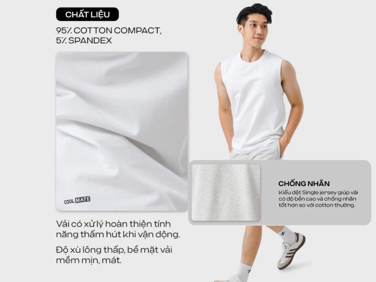 Lựa chọn chất liệu phù hợp sẽ thoải mái khi mặc