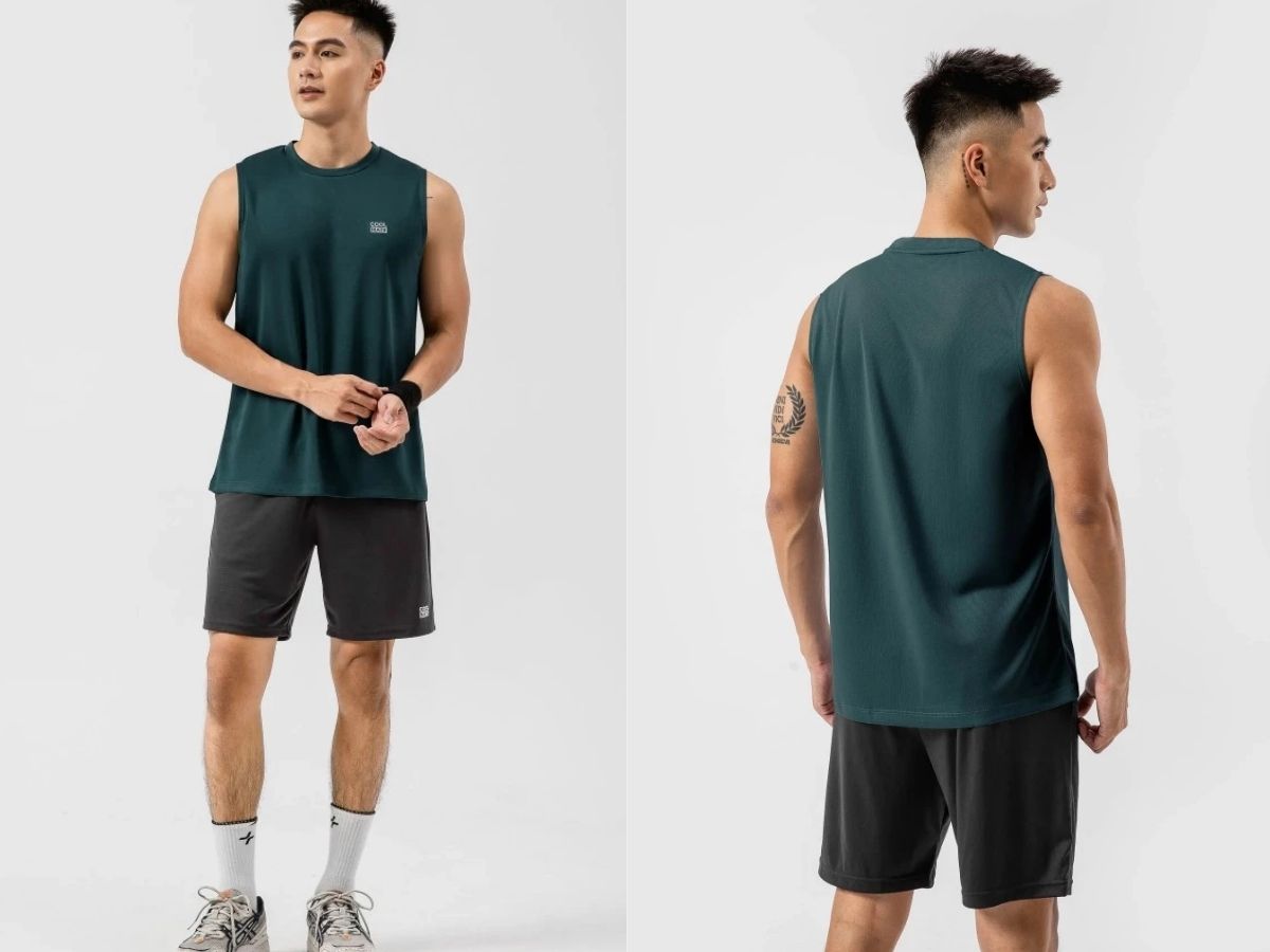 Áo ba lỗ cotton Regular Fit – lựa chọn thoải mái cho mặc hàng ngày, dễ phối đồ