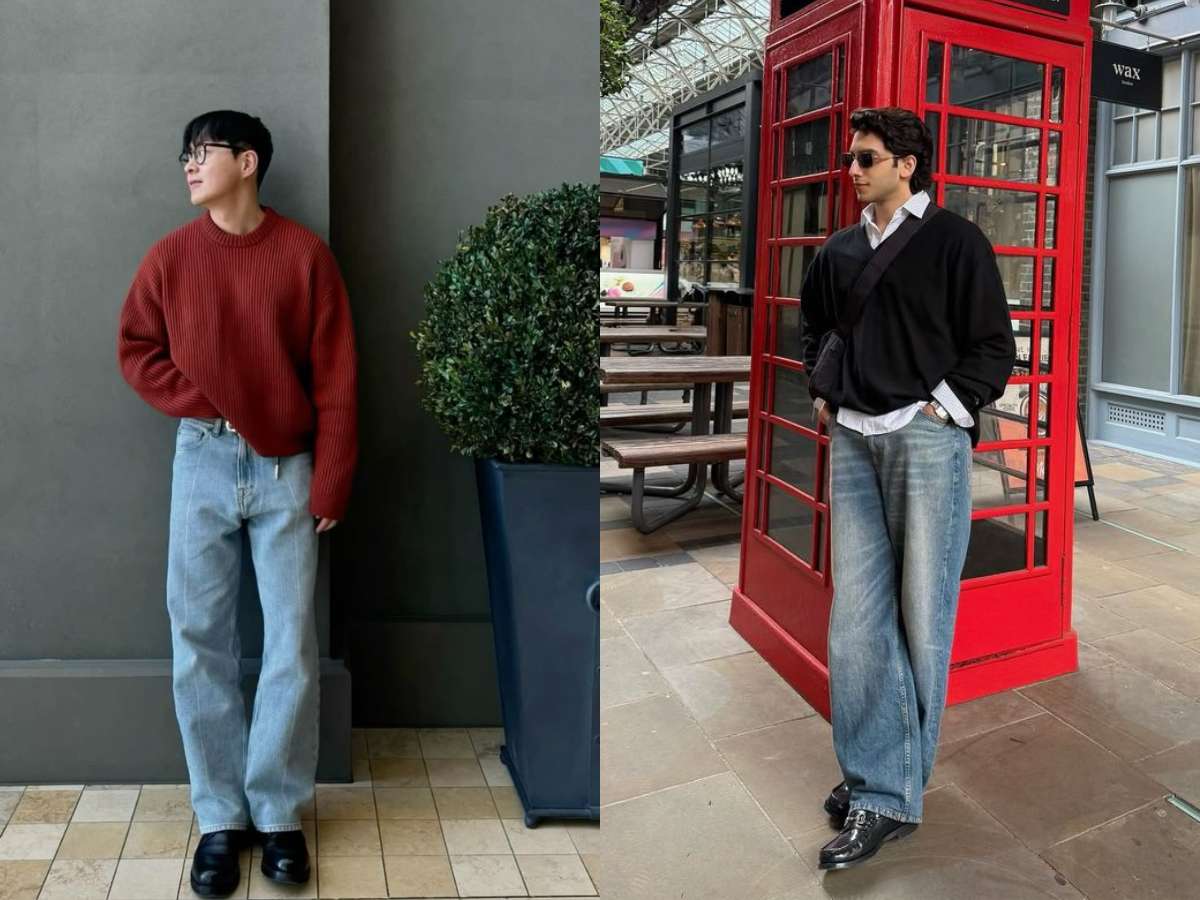 Gợi ý phối đồ với áo sweater cho nam