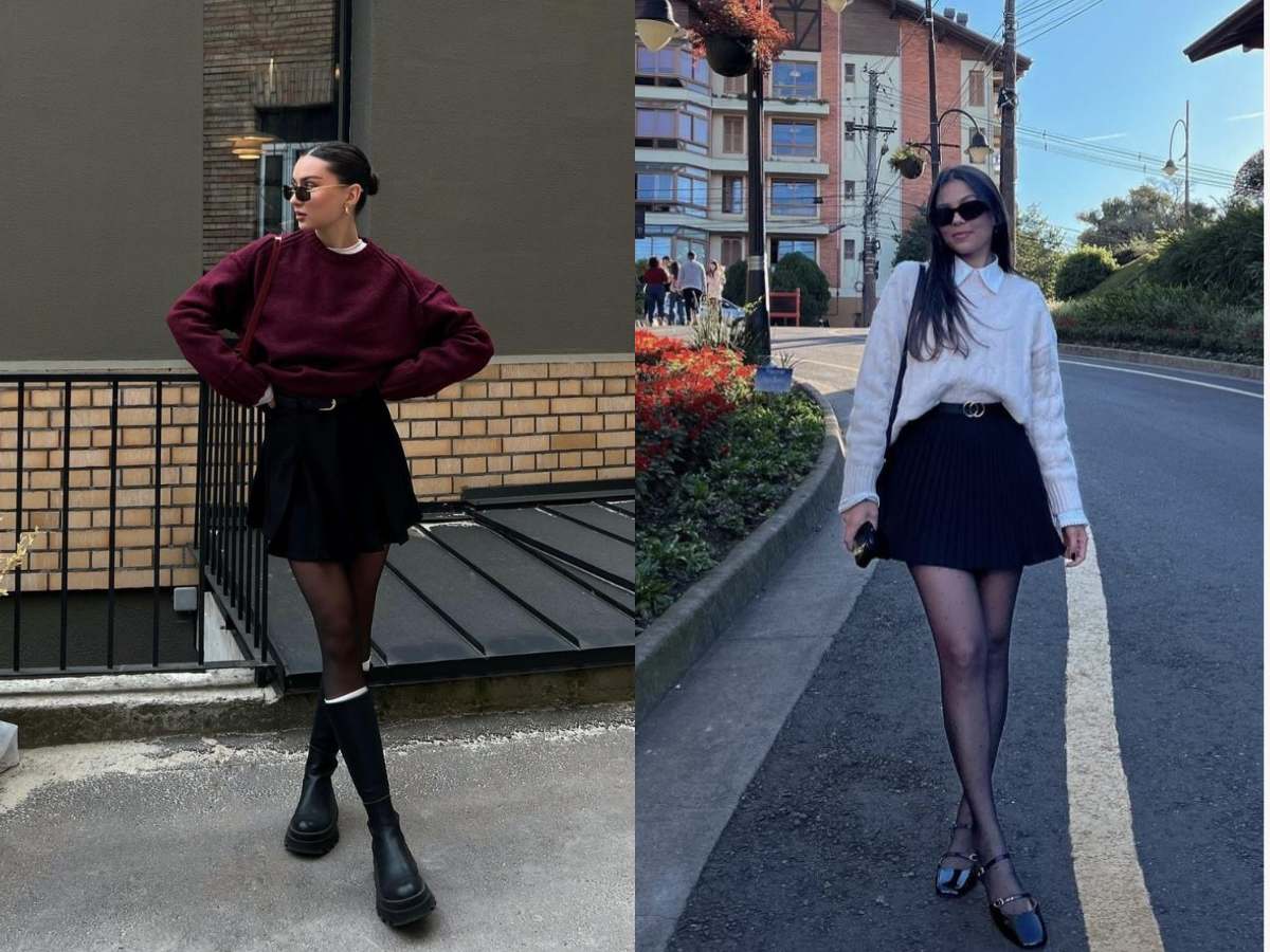 Gợi ý phối đồ với áo sweater cho nữ