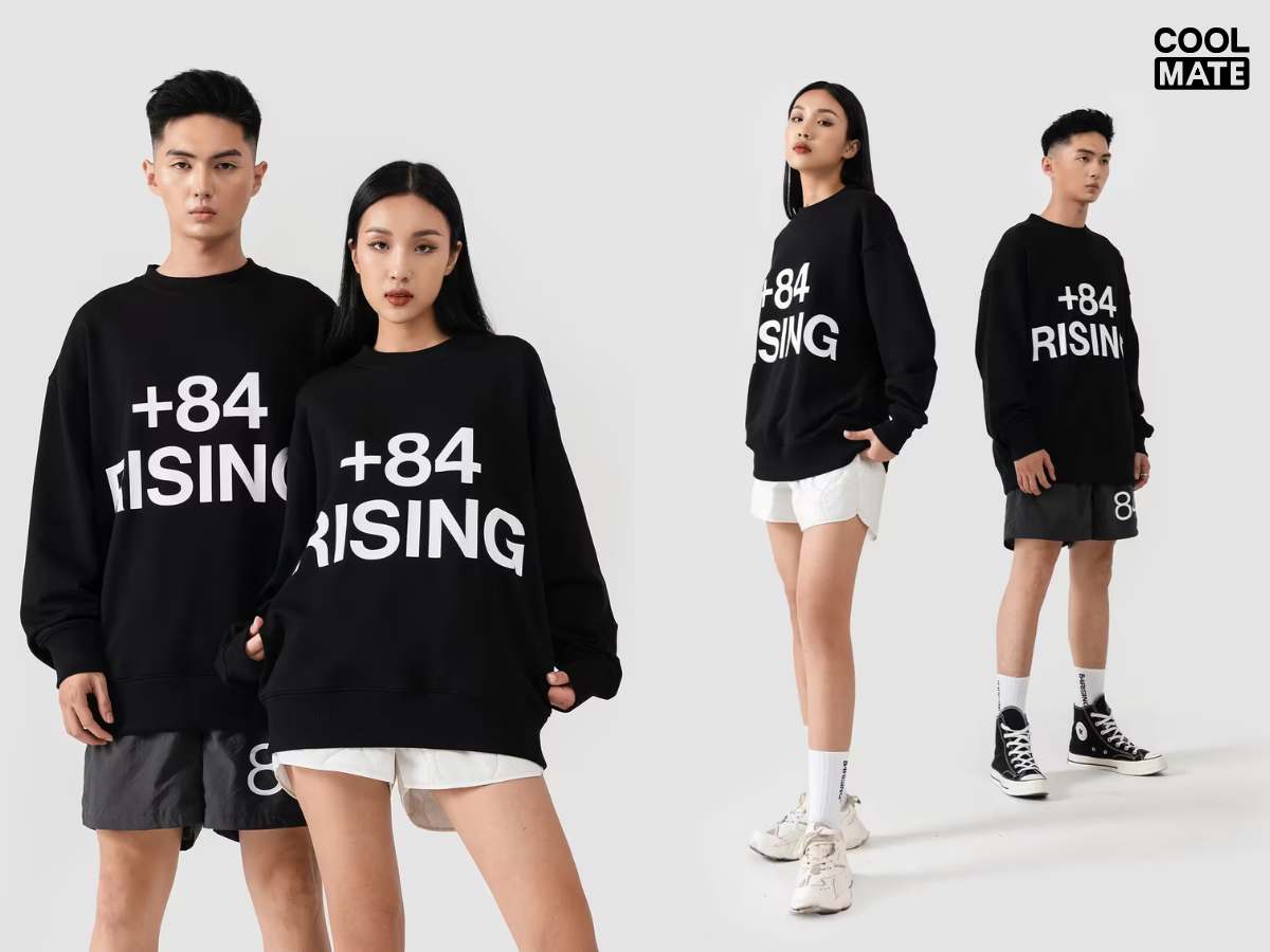 Phối đồ với áo sweater cặp cho cặp đôi